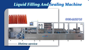 GGS-240P15 Liquid Filling And Sealing Machine